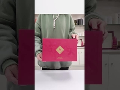 กล่องกระดาษกรอบรูปหนังสือประดับปิดด้วยแม่เหล็ก สําหรับความต้องการเฉพาะของลูกค้า