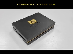 กล่องบรรจุของขวัญสีดําขนาดเล็ก กล่องของขวัญแหวนที่แข็งแรง