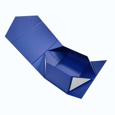 คุณภาพ  Magnetic Fold Rigid Collapsible Box Rigid Flat Cardboard Shipping Boxes โรงงาน