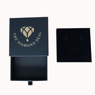 คุณภาพ  Wedding Ring Necklace Earrings Sliding Cardboard Gift Box Custom Logo and Custom Order โรงงาน
