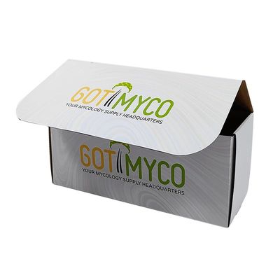 กล่องบรรจุกระดาษกระดาษ corrugated ที่สามารถนําไปใช้ใหม่ได้กล่องส่งสมาชิกสําหรับเครื่องสําอาง