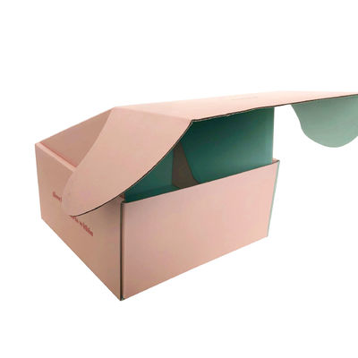 300 กรัม CCNB ฟลอยท์ Custom พิมพ์พับ Kraft Mailer Box สําหรับการจัดส่งสินค้าครัวเรือน