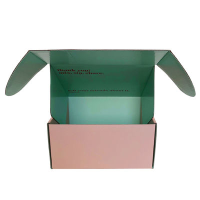 300 กรัม CCNB ฟลอยท์ Custom พิมพ์พับ Kraft Mailer Box สําหรับการจัดส่งสินค้าครัวเรือน