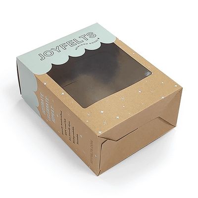 ขายปลีก Tuck Top Box กระดาษแสดงกระดาษกล่องของหวานสําหรับเค้กช็อกโกแลต