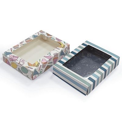 ขายปลีก Tuck Top Box กระดาษแสดงกระดาษกล่องของหวานสําหรับเค้กช็อกโกแลต