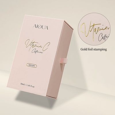 กล่อง Attar กล่องเครื่องสําอางกล่องเครื่องพิมพ์สีเต็ม Pantone พิมพ์ด้วยวัสดุรีไซเคิล