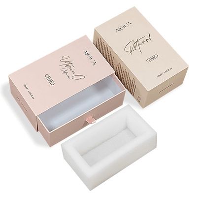 กล่อง Attar กล่องเครื่องสําอางกล่องเครื่องพิมพ์สีเต็ม Pantone พิมพ์ด้วยวัสดุรีไซเคิล