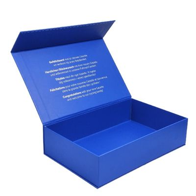 สินค้าบรรจุ กล่องของขวัญแบบแม่เหล็กทรงหนังสือที่กําหนดเอง