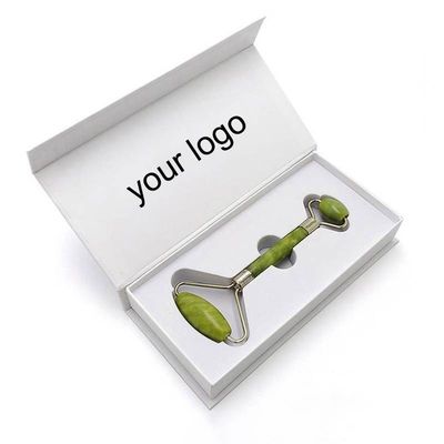 กล่อง Book Flap Custom Logo พิมพ์กล่องแม่เหล็กแข็งสําหรับ Guasha Jade Gua Sha โรลเลอร์เครื่องมือ