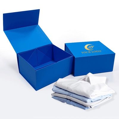 157 กรัม กระดาษศิลปะ 1000 กรัม กระดาษกระดาษกระดาษ Custom Luxury Rigid Gift Box สําหรับเสื้อผ้า เสื้อยืดรองเท้า