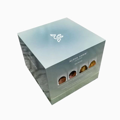 Matt Lamination Custom Gift Box Packaging for Skin Care Cosmetics High End แฟชั่นหรูหรา