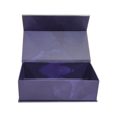 CMYK/PANTONE Printing Luxury Matte Magnetic Flip Packaging Paper Box สําหรับเครื่องสําอาง