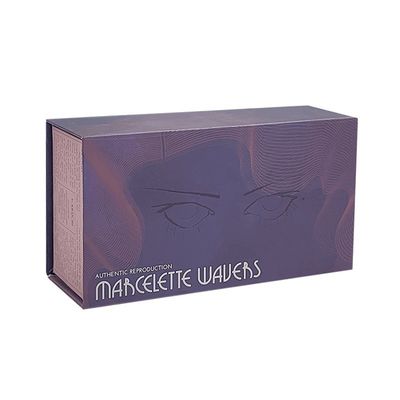 CMYK/PANTONE Printing Luxury Matte Magnetic Flip Packaging Paper Box สําหรับเครื่องสําอาง