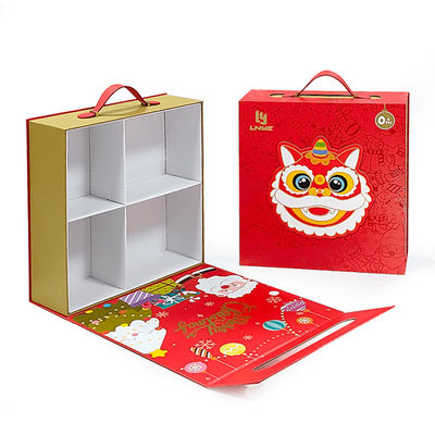 โลโก้ที่กําหนดเอง Guest Chinese Wedding Door Gift Box กล่องของขวัญกล่องของหวานกล่องบรรจุกระดาษชุดแต่งงานกล่องของขวัญ