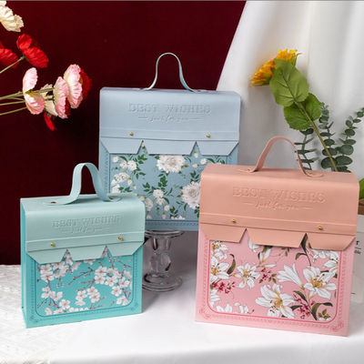 Custom High End การออกแบบส่วนบุคคลกระดาษที่ใช้ได้หลายครั้ง กระเป๋าเดินทางกล่องของขวัญสําหรับเด็ก