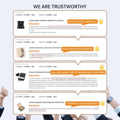 กล่องเครื่องประดับกระดาษคราฟท์พิมพ์ลายสั่งทำพิเศษสำหรับต่างหูและสร้อยคอ กล่องแหวนกระดาษรีไซเคิล บรรจุภัณฑ์ของขวัญเป็นมิตรกับสิ่งแวดล้อมสำหรับผู้หญิง