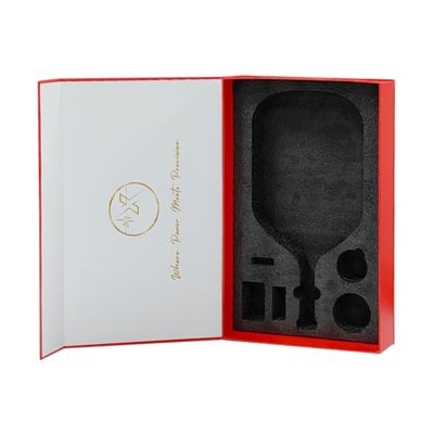 ขายปลีก พิมพ์ตามสั่ง กล่องแม่เหล็กขนาดใหญ่ แพคเกจสําหรับแบดมินตันและราเคตพาดลกล่องของขวัญขนาดใหญ่ที่มีการพิมพ์โลโก้