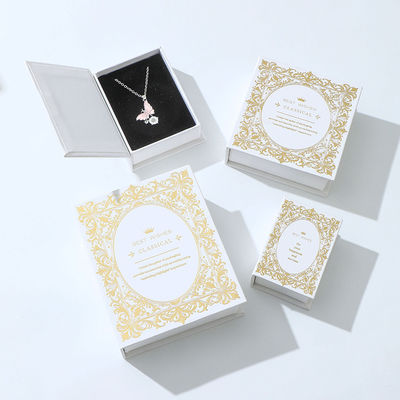 ขายปลีก สร้อยคอและหูหูหรูตามสั่ง กล่องแม่เหล็ก กล่องเก็บเครื่องประดับ