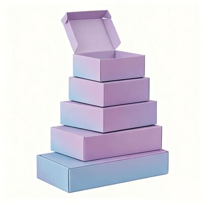 Custom Biodegradable Corrugated Cardboard Gift Box Small Luxury Mailer Packaging Paper Boxes