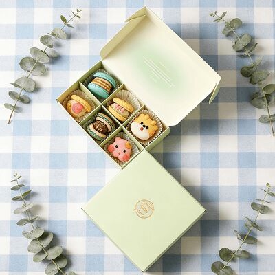 กระดาษพับยาวนานที่ทนทาน กระดาษกระดาษกระดาษกระดาษส่งกระดาษสําหรับขนมหวาน