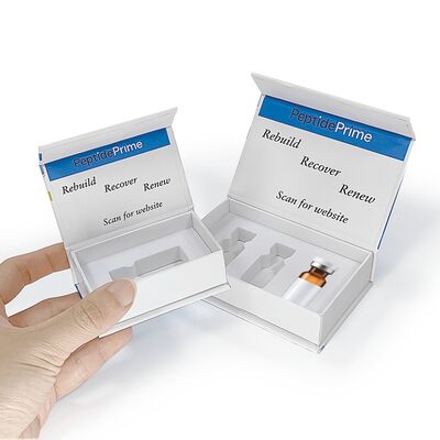 Custom Small Magnetic Boxes for 5ml 10ml 20ml Vials Packaging Paper Boxes for Vials